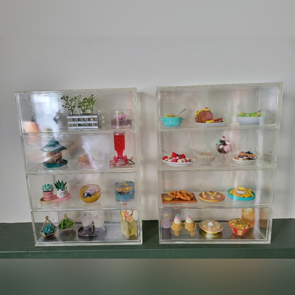 Transparent Food Storage Display Case